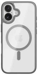 Чохол-накладка Infinity ROCK Guard Transparent Magnetic (Anti-drop Lens Protection) for iPhone 17 Gray (2000001648087)
