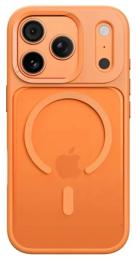 Чохол-накладка Infinity ROCK Guard Transparent Magnetic (Anti-drop Lens Protection) for iPhone 17 Pro Orange (2000001643785)