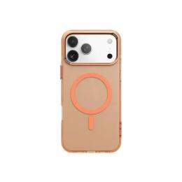 Чохол-накладка Infinity ROCK InShare Matte Magnetic (Metal Lens Frame) for iPhone 17 Pro Max Orange (2000001640319)