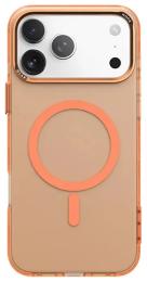 Чохол-накладка Infinity ROCK InShare Matte Magnetic (Metal Lens Frame) for iPhone 17 Pro Orange (2000001640227)