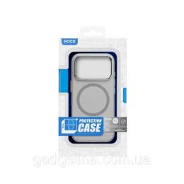Чохол-накладка Infinity ROCK InShare Matte Magnetic (Metal Lens Frame) for iPhone 17 Pro Gray (2000001641255)