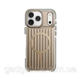 Чохол-накладка Infinity ROCK Iridescent Magnetic (Anti-drop Lens Protection) for iPhone 17 Pro Max Desert gold (2000001634004)