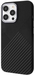 Чохол-накладка Proove Carbon Slim with Magnetic Ring для iPhone 14 Pro Max Nightfall