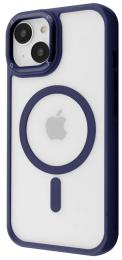 Чохол-накладка Proove Clear Essence Case with Magnetic Ring для iPhone 14 Midnight Blue