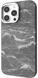 Чохол-накладка Apple iPhone 16 Pro Max Proove Gleam Case With Magnetic Ring Silver Ocean