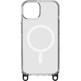 Чохол ArmorStandart Crossbody Air MagSafe Rope для Apple iPhone 15 Clear (ARM86373)