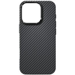 Чохол ArmorStandart LikeCarbon2 MagCase для Apple iPhone 15 Pro Black (ARM83806)