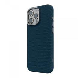 Чохол ArmorStandart LikeCarbon2 MagCase для Apple iPhone 16 Pro Kevlar Dark Blue (ARM88594)