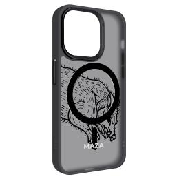 Чохол-накладка ArmorStandart Uniq Magsafe Maza Boar 2 для Apple iPhone 14 Pro Max Black (ARM76323)