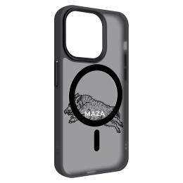 Чохол-накладка ArmorStandart Uniq Magsafe Maza Boar 1 для Apple iPhone 14 Pro Black (ARM76320)
