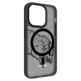 Чохол-накладка ArmorStandart Uniq Magsafe Maza Boar 2 для Apple iPhone 14 Pro Black (ARM76321)