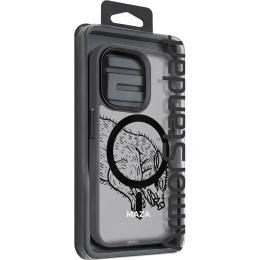 Чохол-накладка ArmorStandart Uniq Magsafe Maza Boar 2 для Apple iPhone 15 Pro Black (ARM76327)