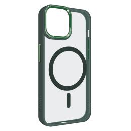 Чохол-накладка ArmorStandart Unit MagSafe для Apple iPhone 13 Dark Green (ARM66938)