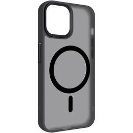 Чохол-накладка ArmorStandart Uniq Magsafe для Apple iPhone 13 Pro Max Black (ARM75273)