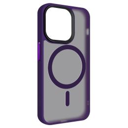 Чохол-накладка ArmorStandart Uniq Magsafe для Apple iPhone 13 Pro Purple (ARM75316)