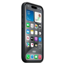 Чохол-накладка Infinity FineWoven Case with MagSafe Original for Apple iPhone 15 Pro Black (ARM71982)