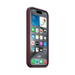 Чохол-накладка Infinity FineWoven Case with MagSafe Original for Apple iPhone 15 Pro Mulberry (ARM71984)