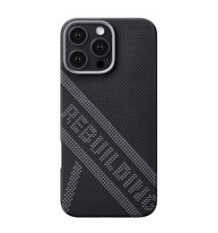 Чохол-накладка Pitaka Pitaka Tactile Woven Case for iPhone 16 Pro Re-TROS (KI1601RTR)