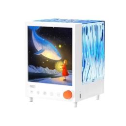Акустика портативна XO OZ14 Aurora Projection Ambient Light + Speaker White (6975837586918)