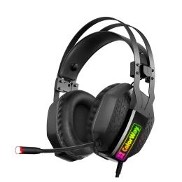 Накладні навушники ColorWay Hyperblast RGB Black