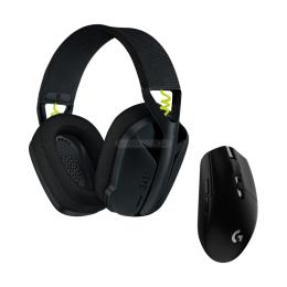 Накладні навушники Logitech G435SE + G305SE Wireless Black (991-000450)