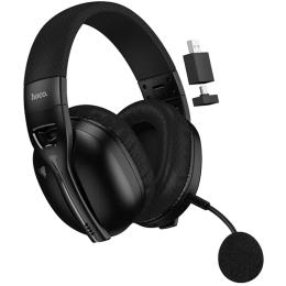 Накладні навушники Hoco W114 Magic + 3.5mm + 2.4G Black