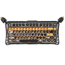 Клавіатура GravaStar Mercury K1 Pro 80keys Kailh Speedy Mint Switch RGB CyberFlare (GSK1PRO_BO_BLK)