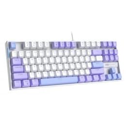 Клавіатура MageGee MK-STAR Red Switch Lilac (6971969728752-UA)