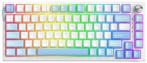 Клавіатура MageGee SKY 81 RGB Pink Bear Switch Ice Sea Blue (6971969728844-UA)