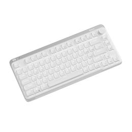 Клавіатура Kzzi I75 Low Profile Mechanical Wireless Keyboard Red Switch White (6977534870628)