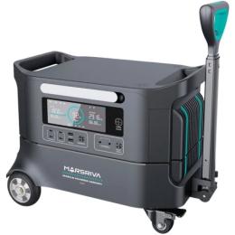 Marsriva HES20 модульна зарядна станція з базою 2200 Вт 2074Вт/г, 4xAC USB-C, UPS, LiFePO4 App