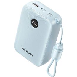 Зовнішній портативний акумулятор Vention FKBL0-C 20000mAh Blue 22.5W