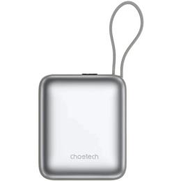 Зовнішній портативний акумулятор Choetech B832 10000mAh Silver 35W (B832-GY)