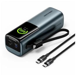 Зовнішній портативний акумулятор Vention FKFH0 20000 mAh Gray 165W