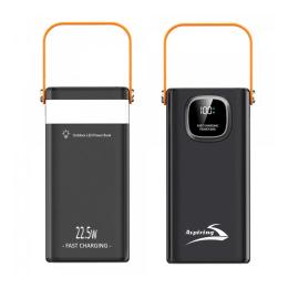 Зовнішній портативний акумулятор Aspiring Light 60 60000mAh Black 22.5W (VTR-PB-L60)