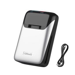 Зовнішній портативний акумулятор Litheli Power Bank 20000 mAh Black Silver 45W (U20BY04B)