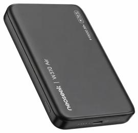 Зовнішній портативний акумулятор Xiaomi Neoseek Ultra-Thin Magnetic W310 Air 33W 10000mAh Titanium Black (iPB1007s)