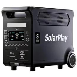 Зарядна станція SolarPlay Q3600 Black (714971)