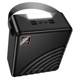 Зовнішній портативний акумулятор Borofone BJ85 Myriad 100000 mAh Black 22.5W+PD20W with lighting