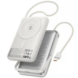 Зовнішній портативний акумулятор Hoco Q43 Clever dual 10000 mAh Silver PD20W (6942007652131)