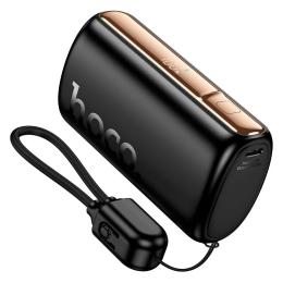 Зовнішній портативний акумулятор Hoco Q50 Victory 10000 mAh Black PD20W with cable