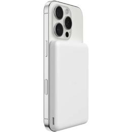 Зовнішній портативний акумулятор Belkin Slim Magnetic 5000mAh White (BPD010HQWH)