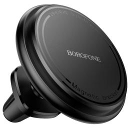 Тримач в авто Borofone BH135 Parker ring magnetic (air outlet) Black