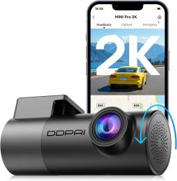 Відеореєстратор DDPAI Mini Pro 2K Black (DR1103-02)