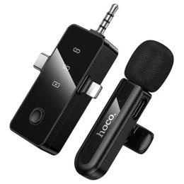 Мікрофон Hoco L20B Fair 3in1 (Lightning/Type-C/3.5)