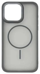 Чохол-накладка Infinity MagSafe Slim Corrugated Cover для iPhone 13 Pro Max Gray