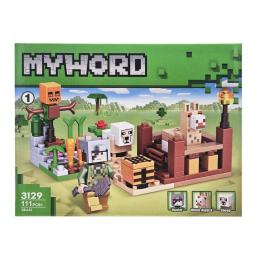 Конструктор Bambi Minecraft Grass (3129-1)
