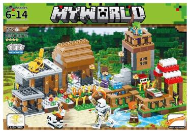Конструктор Bambi Minecraft My World (600D)
