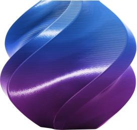 Пластик для 3D-принтера Bambu Lab PLA Silk Multi-Color Filament with spool 1kg Aurora Purple (A05-M4-1.75-1000-SPL)