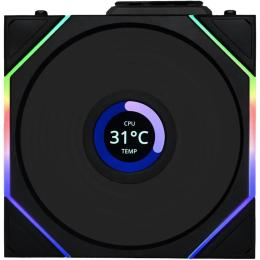 Вентилятор для ПК Lian Li Uni Fan TL Wireless LCD 120-1 Black (G99.12TLLCD1W1B.00)